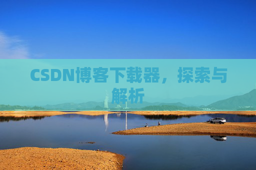 CSDN博客下载器，探索与解析